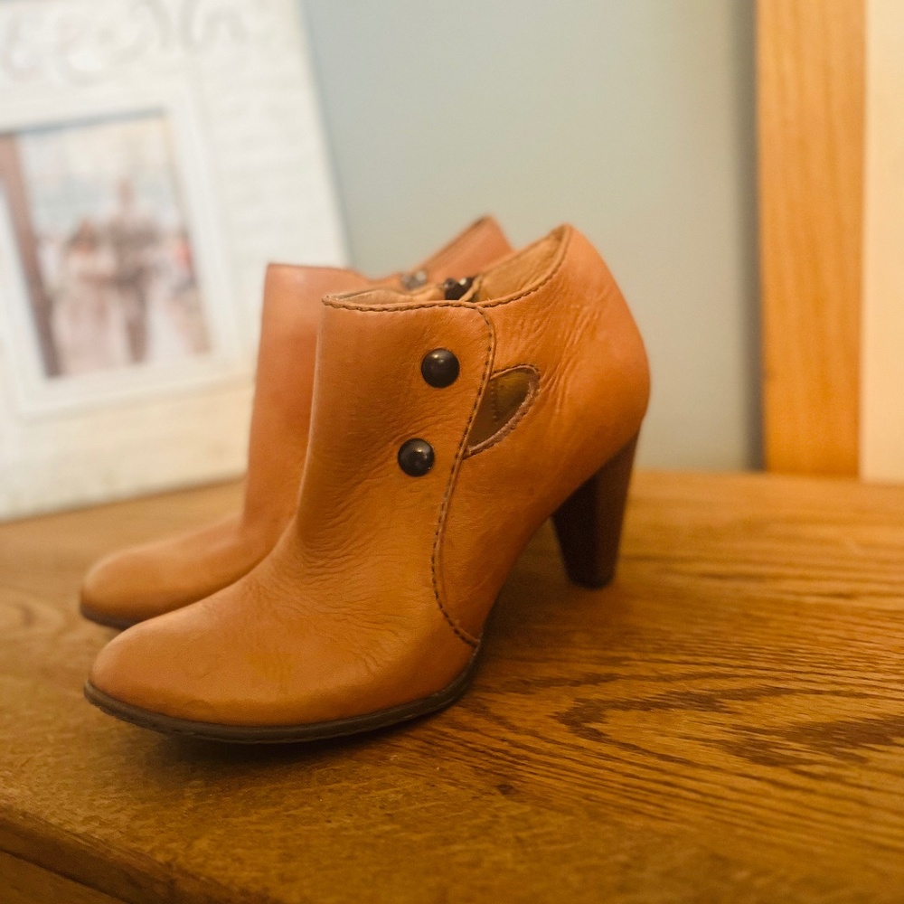 Barn and Crown Heeled Booties